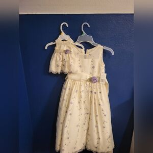 Girls Cinderella's Closet Flower Girl Dress